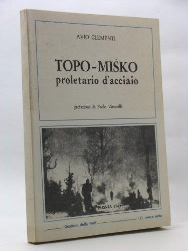 Topo-Misko proletario d'acciaio - Avio Clementi - copertina