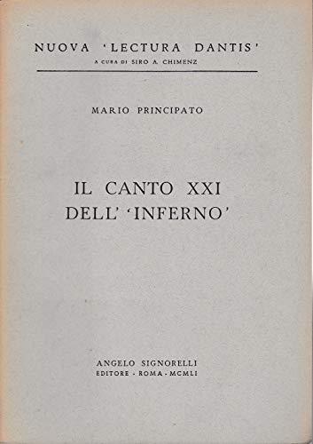 Il Canto Xxi Dell'inferno - copertina