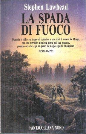 La spada di fuoco - Stephen Lawhead - copertina