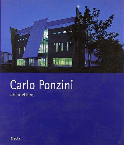 Carlo Ponzini, architetture 1995-2004. Ediz. italiana e inglese - Daniele Baroni - copertina