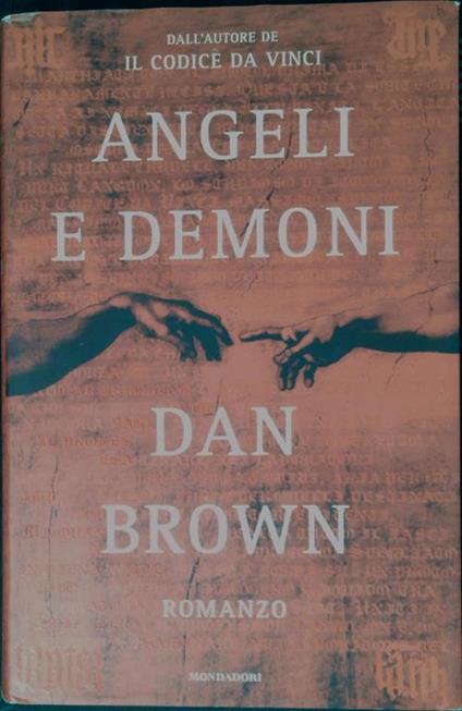 Angeli e demoni - Dan Brown - copertina