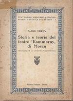 Storia e teoria del Kammernhy, teatro di Mosca