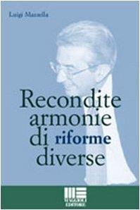 Recondite armonie di riforme diverse - Luigi Mazzella - copertina