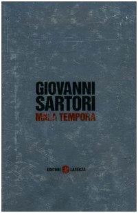 Mala tempora - Giovanni Sartori - copertina
