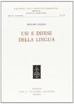 Usi e difese della lingua