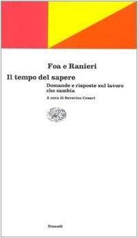 Il tempo del sapere - Vittorio Foa - copertina