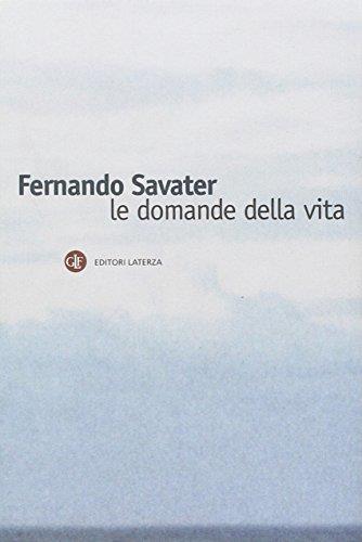 Le domande della vita - Fernando Savater - copertina