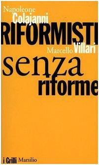 Riformisti senza riforme - Napoleone Colajanni - copertina