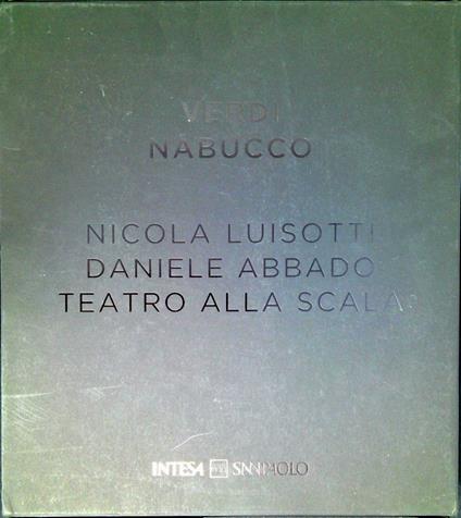 Verdi Nabucco - Nicola Luisotti - copertina