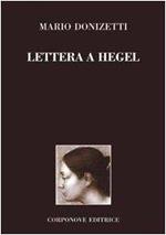 Lettera a Hegel. Argomenti di estetica