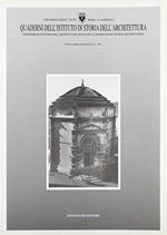 Quaderni dell'Istituto di storia dell'architettura. Nuova serie: 23