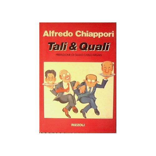 Tali e quali - Alfredo Chiáppori - copertina