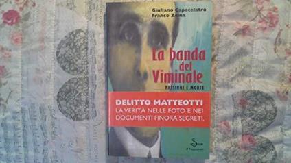 La banda del Viminale - Giuliano Capecelatro - copertina