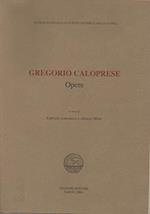 Gregorio Caloprese. Opere di: Caloprese, Gregorio