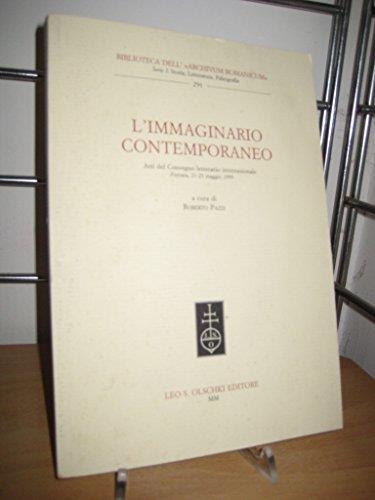 L' immaginario contemporaneo. Atti del Convegno letterario internazionale (Ferrara, 21-23 maggio 1999) - Roberto Pazzi - copertina