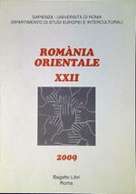 Popoli e culture in dialogo tra il Danubio e l'Adriatico : contributi italiani al X Congresso Internazionale dell'Association Internationale d' Etudes du Sud-Est Européen Parigi, 24-26 settembre 2009 Romania orientale XXII