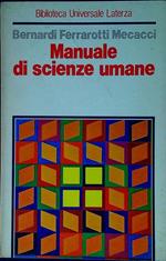 Manuale di scienze umane