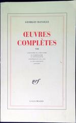 Ouvres Complètes vol.8: L' histoire de l'erotisme Le surrealisme au jour le jour Conferences 1951-1953 La souverainete Annexes