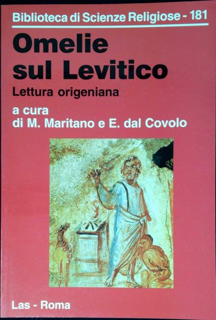 Omelie sul Levitico : lettura origeniana - copertina