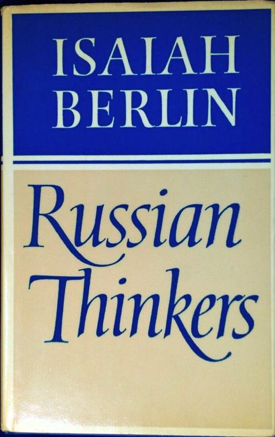 Russian thinkers - Isaiah Berlin - copertina