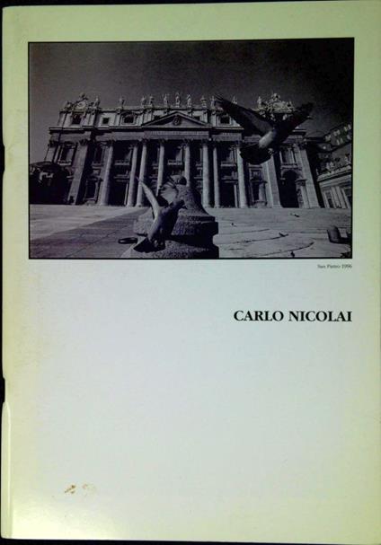 Carlo Nicolai - Carlo De Nicola - copertina
