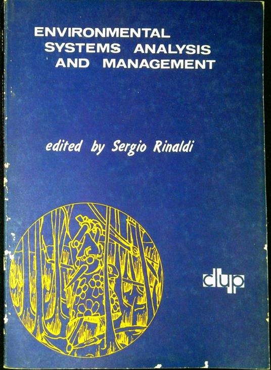 Environmental systems analysis and management : preprints of an IFIP working conference Rome, september 28-30, 1981 - copertina