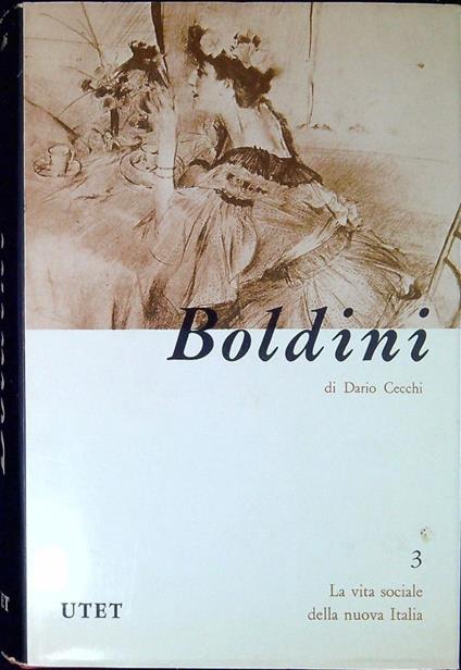 Giovanni Boldini - Dario Cecchi - copertina