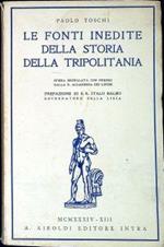 Le fonti inedite della storia della Tripolitania