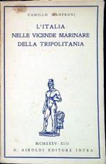 L' Italia nelle vicende marinare della Tripolitania