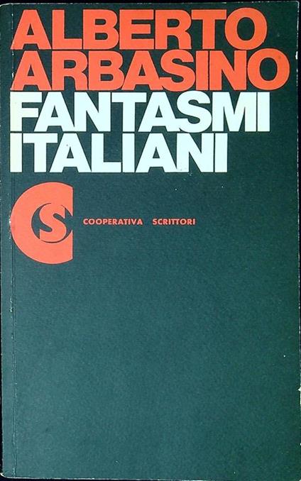 Fantasmi italiani - Alberto Arbasino - copertina