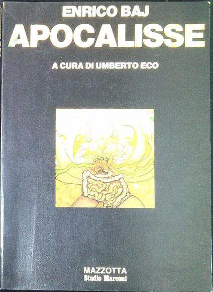 Apocalisse - Enrico Baj - copertina