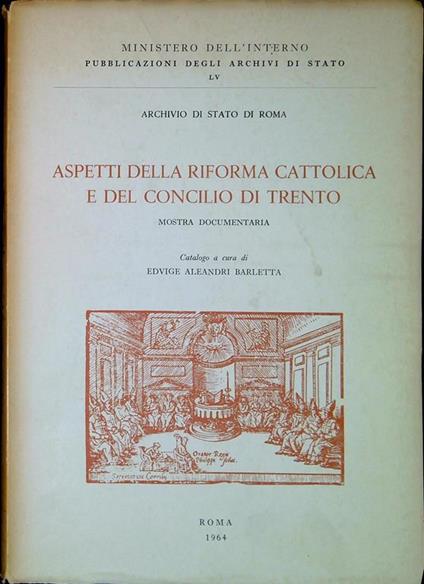 Aspetti della Riforma cattolica e del Concilio di Trento : mostra documentaria - copertina