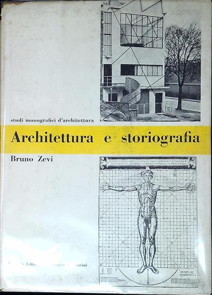 Architettura e storiografia - Bruno Zevi - copertina