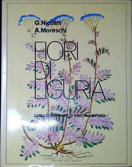 Fiori di Liguria - G. Nicolodi - copertina