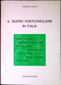 Il teatro postconciliare in Italia - Federico Doglio - copertina