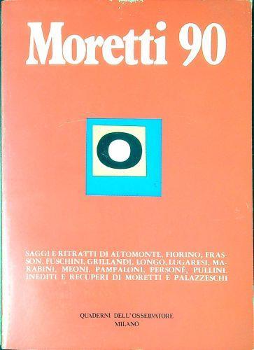 Moretti 90 - copertina