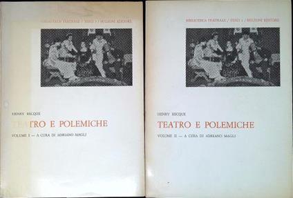 Teatro e polemiche - Henry Becque - copertina