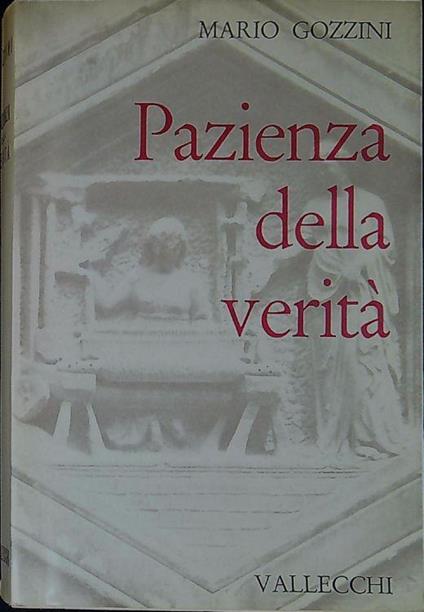 Pazienza della verità - Mario Gozzini - copertina