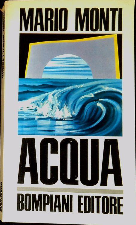 Acqua - Mario Monti - copertina