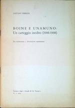 Boine e Unamuno : un carteggio inedito, 1906-1908 : tra modernismo e chisciottismo unamuniano