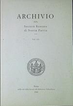 Archivio della Società Romana di Storia Patria vol. 123