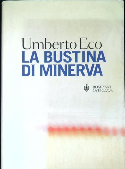 La bustina di Minerva - Umberto Eco - copertina