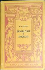 Emigrazione ed emigranti : manuale