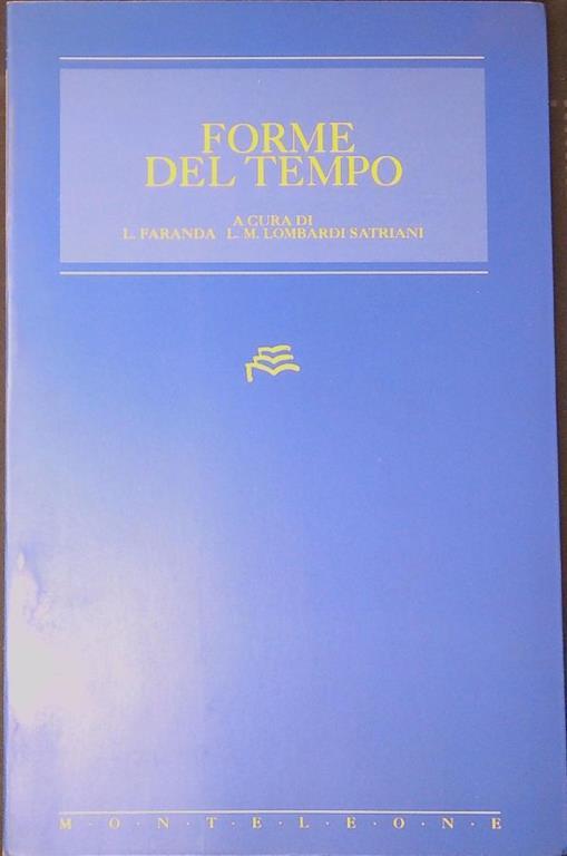 Le forme del tempo - Laura Faranda - copertina