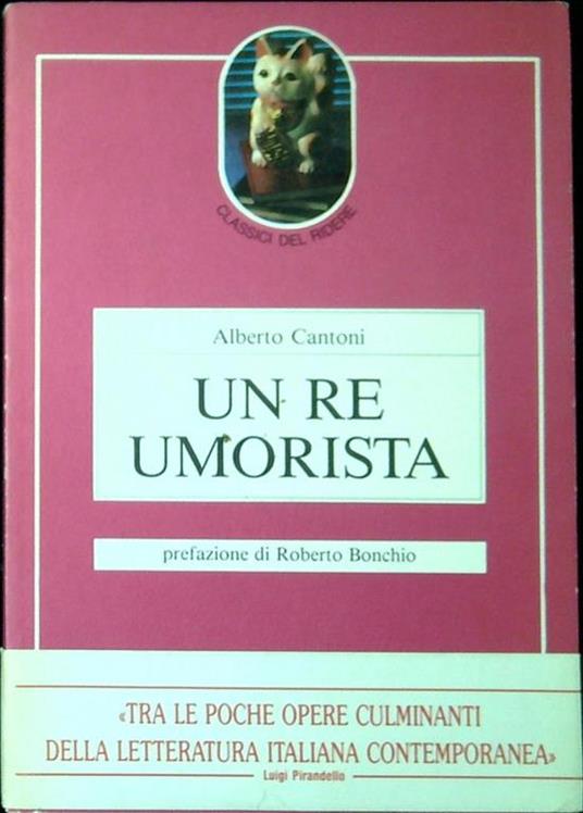 Un Re umorista - Carlo Antoni - copertina