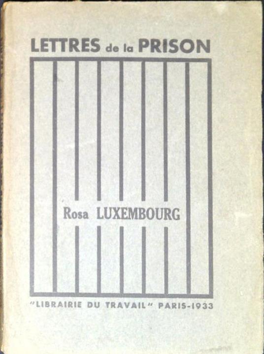 Lettres de la prison - Rosa Luxemburg - copertina
