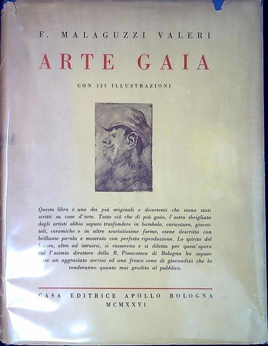 Arte gaia - Francesco Malaguzzi Valeri - copertina