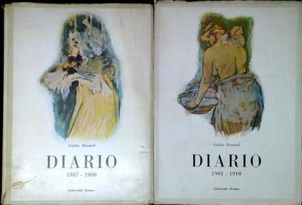 Diario vol. 1 1887-1900 vol.2 1900-1910 - Jules Renard - copertina