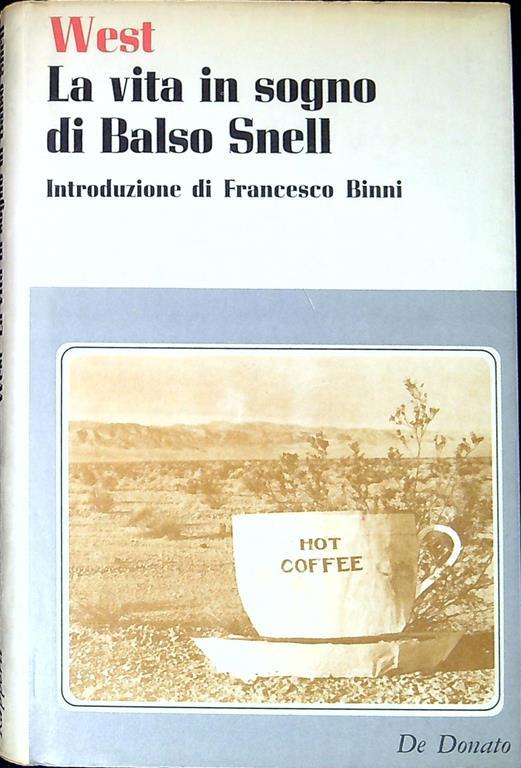 La vita in sogno di Balso Snell - Nathanael West - copertina