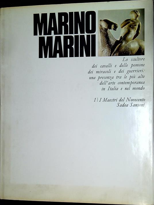 Marino Marini - Alberto Busignani - copertina